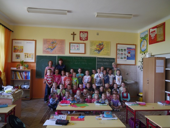 Bezpieczna droga do szkoły. Spotkanie z dziećmi w Januszewicach / fot. KPP Opoczno