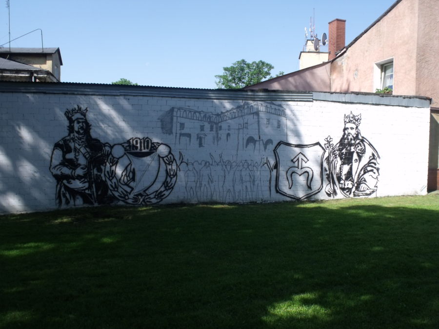 Powstaje mural o tematyce historycznej
