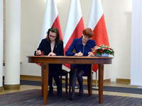 Podpisanie umowy pomiędzy MP i ZUS