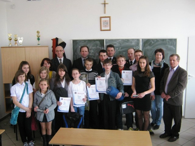 Eliminacje gminne Ogólnopolskiego Turnieju Wiedzy Pożarniczej 2013 rozstrzygnięte.