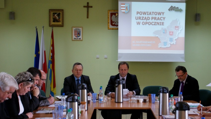 Posiedzenie Powiatowej Rady Zatrudnienia w Opocznie