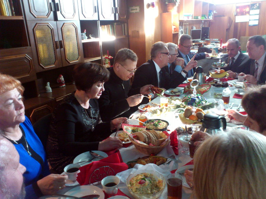 Wigilijne spotkanie w CIS