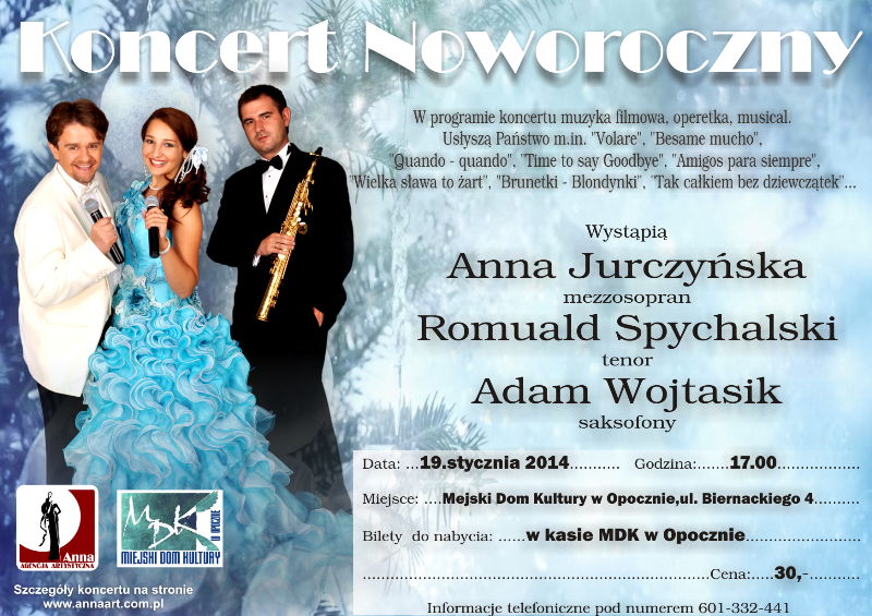 Koncert noworoczny w MDK