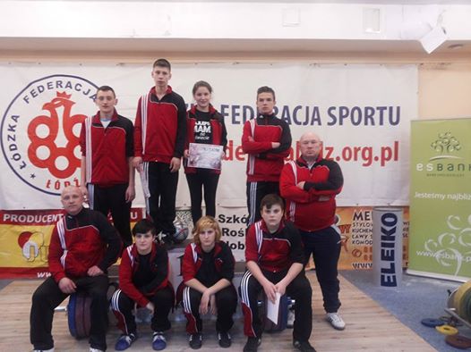 Dobry występ młodych ciężarowców Opocznianki