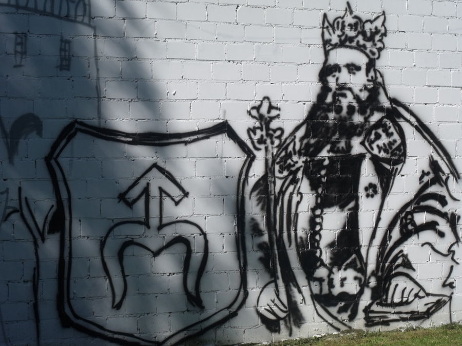 Powstaje mural o tematyce historycznej