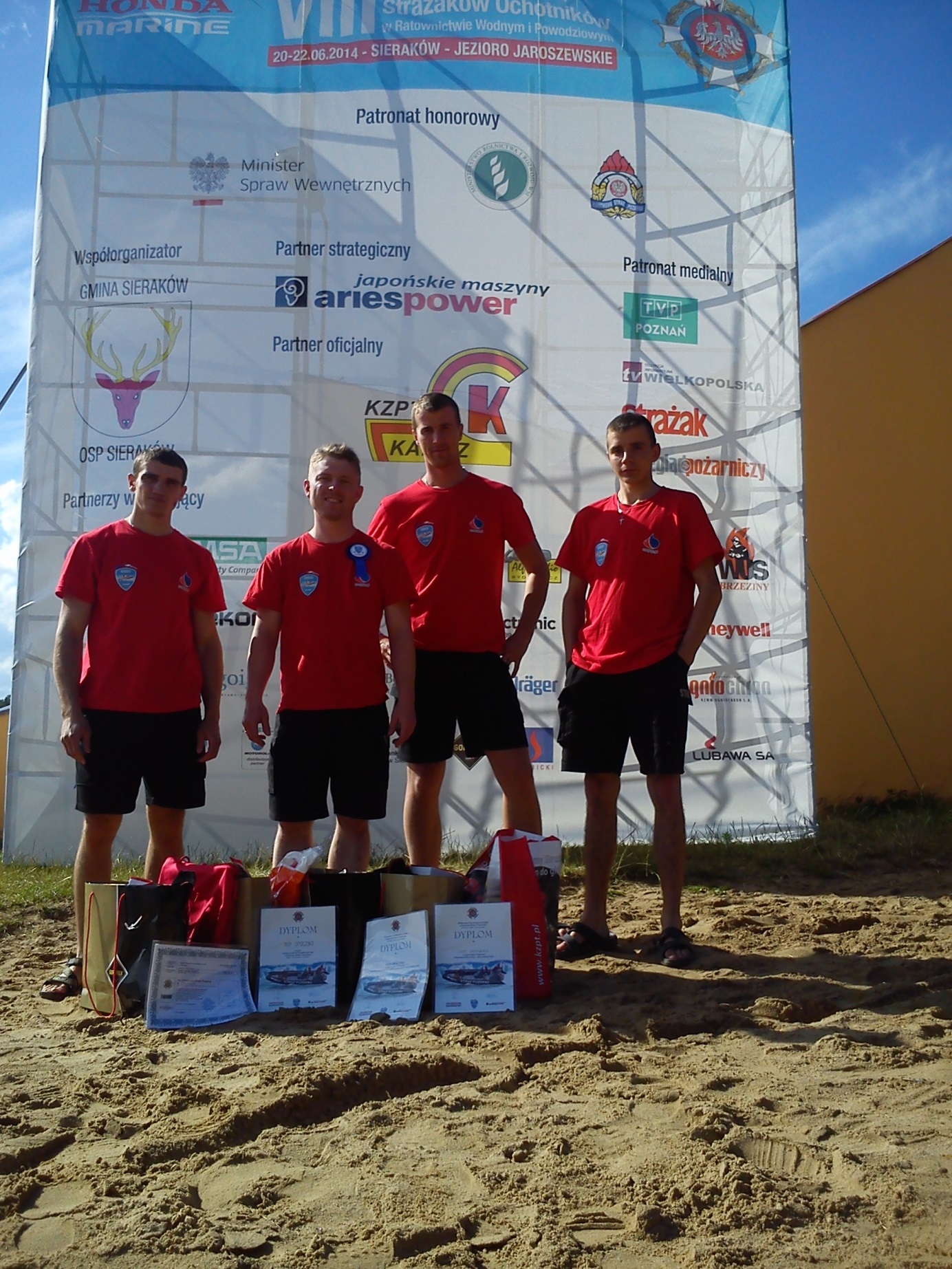 Ochotnicy na medal / fot.: OSP Opoczno