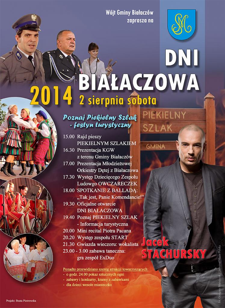 Stachurski zagra podczas Dni Białaczowa