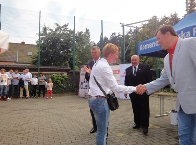 Turniej Piłki Nożnej Służb Mundurowych w Gdyni z udziałem opoczyńskich policjantów