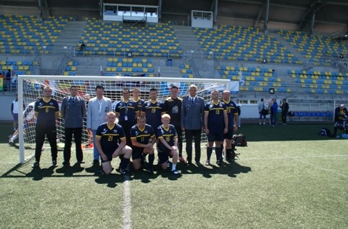 Turniej Piłki Nożnej Służb Mundurowych w Gdyni z udziałem opoczyńskich policjantów