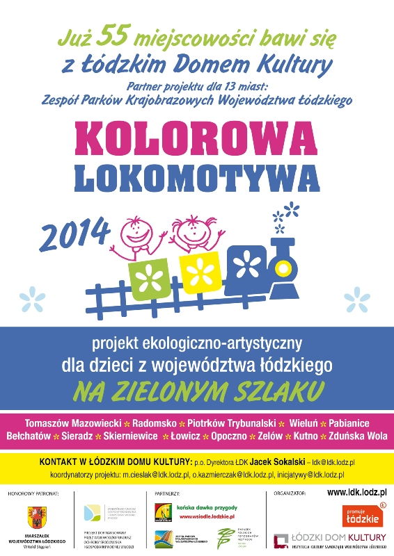 Kolorowa Lokomotywa Lato 2014 