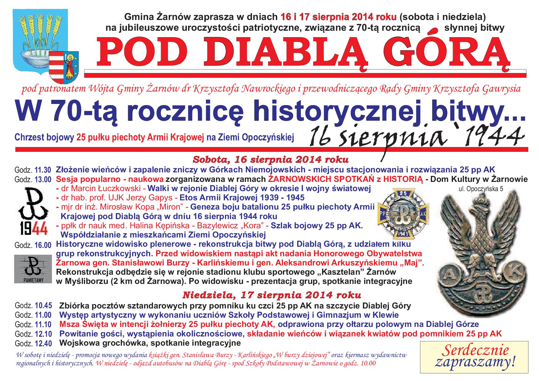 Diabla Góra. W 70. rocznicę bitwy