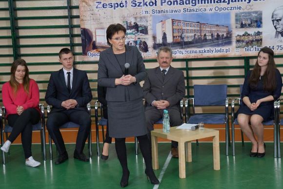Premier Ewa Kopacz odwiedziła Opoczno. / fot.: J. Misiurski