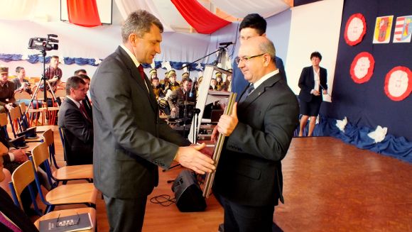 Uroczystości nadania imienia mjra Hubala / fot.: Starostwo Powiatowe w Opocznie