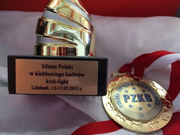 Piotr Stępień Mistrzem Polski Kadetów / fot.: FF Sport Opoczno