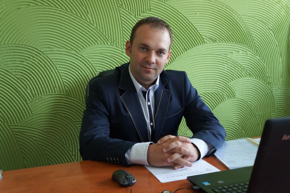 Prezes PGK Sp. z o. o. Michał Konecki