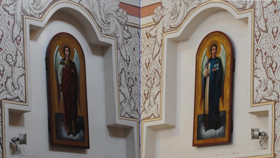 Kopie ikon pochodzących z cerkwi św. Włodzimierza / fot. Andrzej Śliwka